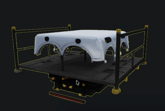 3D reconstruction rotating